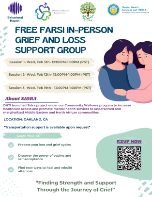 FREE Farsi in Person Grief and Loss Support Group